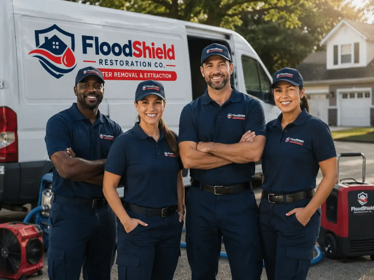 Flood Damage Restoration company in Stirling City, CA